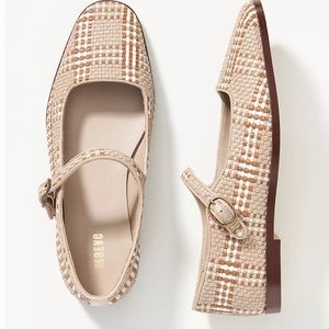 Maeve Woven Mary Jane Flats